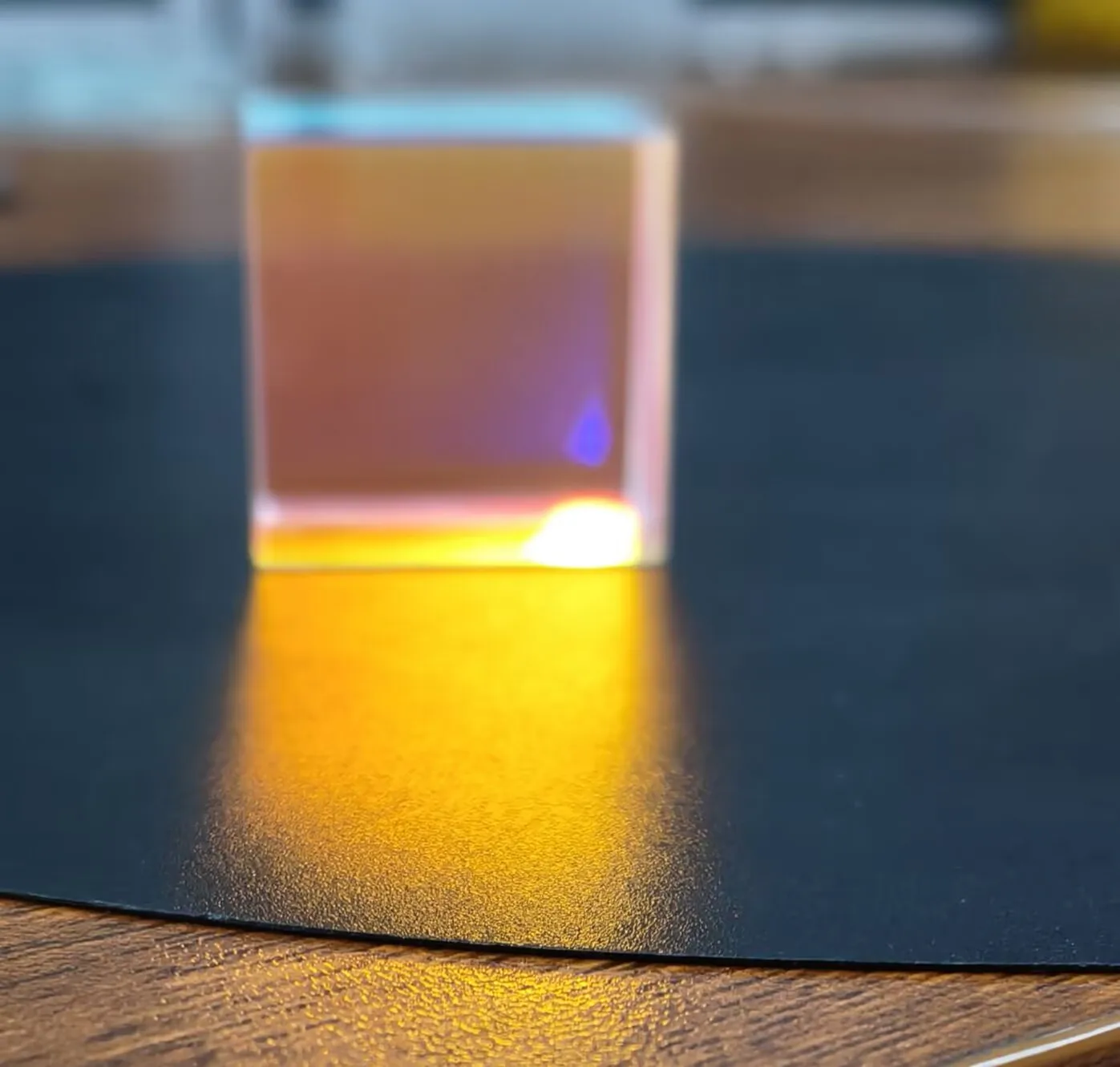 2 قطعة 2.5x2.5 سنتيمتر RGB X-Cube عيب الزجاج البصري بريزم ضوء البحث العلوم