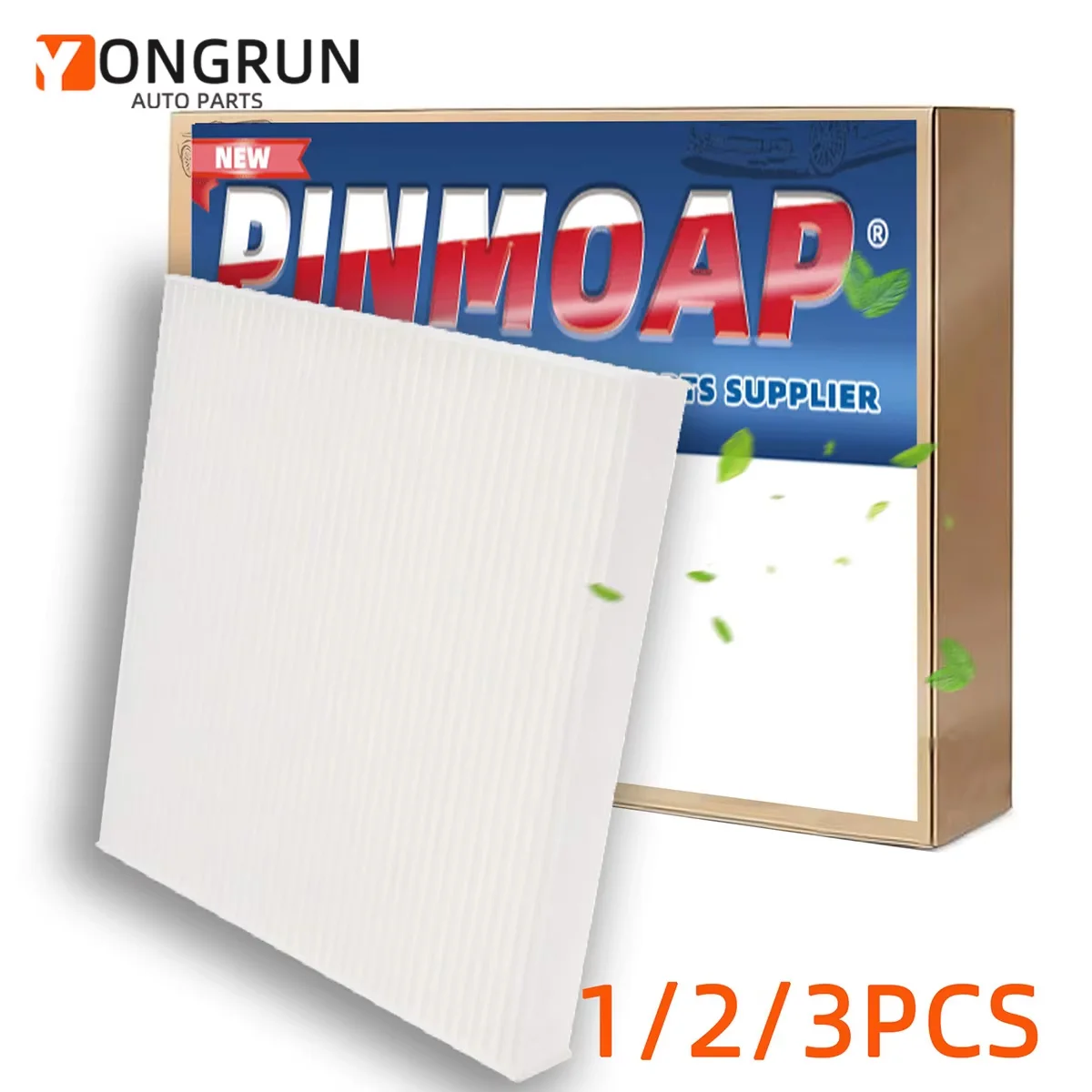 

YONGRUN 1/2pcs Air Filter Replacement Parts Are Suitable For Nissan CF11776 27277-3JC1A 27277-3JC 1B 27277-3J 1C 27277-3 JC2A