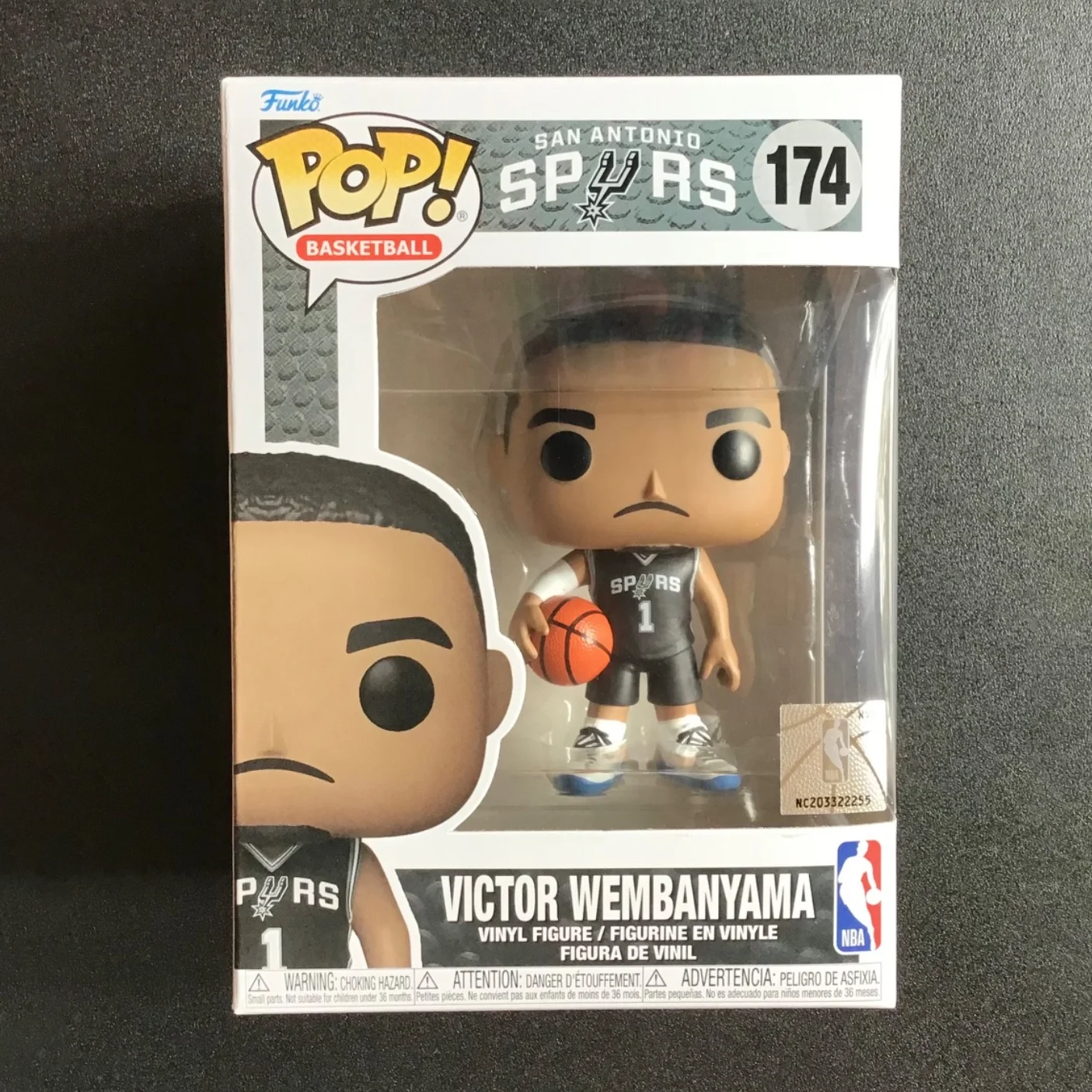 Victor Wembanyama #174 (NBA)Figure Funko Pop Official Genuine Collectible Limited Edition Statue NBA Fans Figures Toys Gift view 5