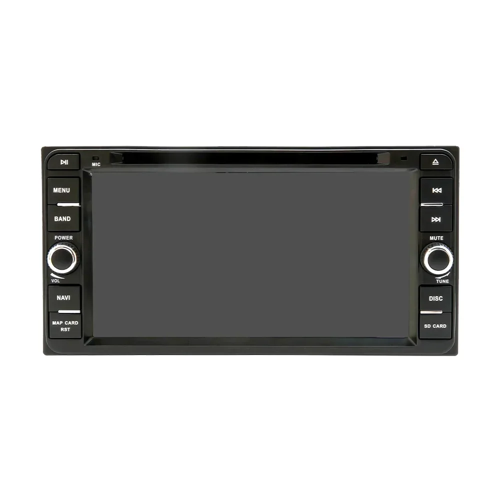 CHSTEK راديو السيارة Carplay أندرويد السيارات لتويوتا RAV4 كورولا فيتز/صدى برادو 2001-2008 نظام تحديد المواقع بلوتوث واي فاي الوسائط المتعددة مشغل ديفيدي