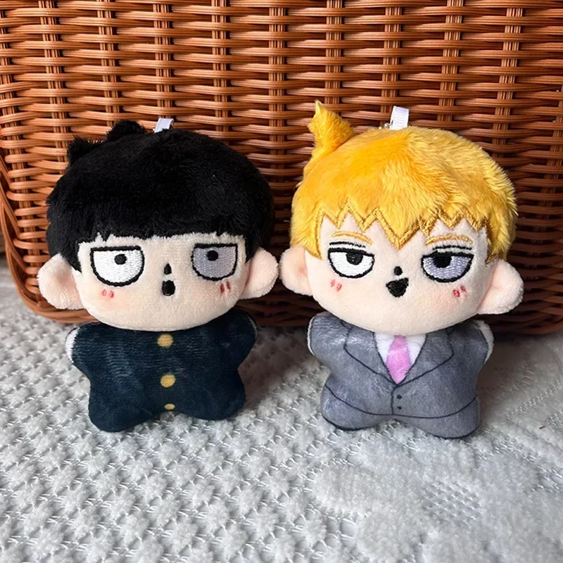 Anime Kageyama Shigeo Reigen Arataka Mob Psycho 100 Cosplay nadziewane zabawki Dango wisiorek puszyste lalki Halloween Xmas prezent maskotka