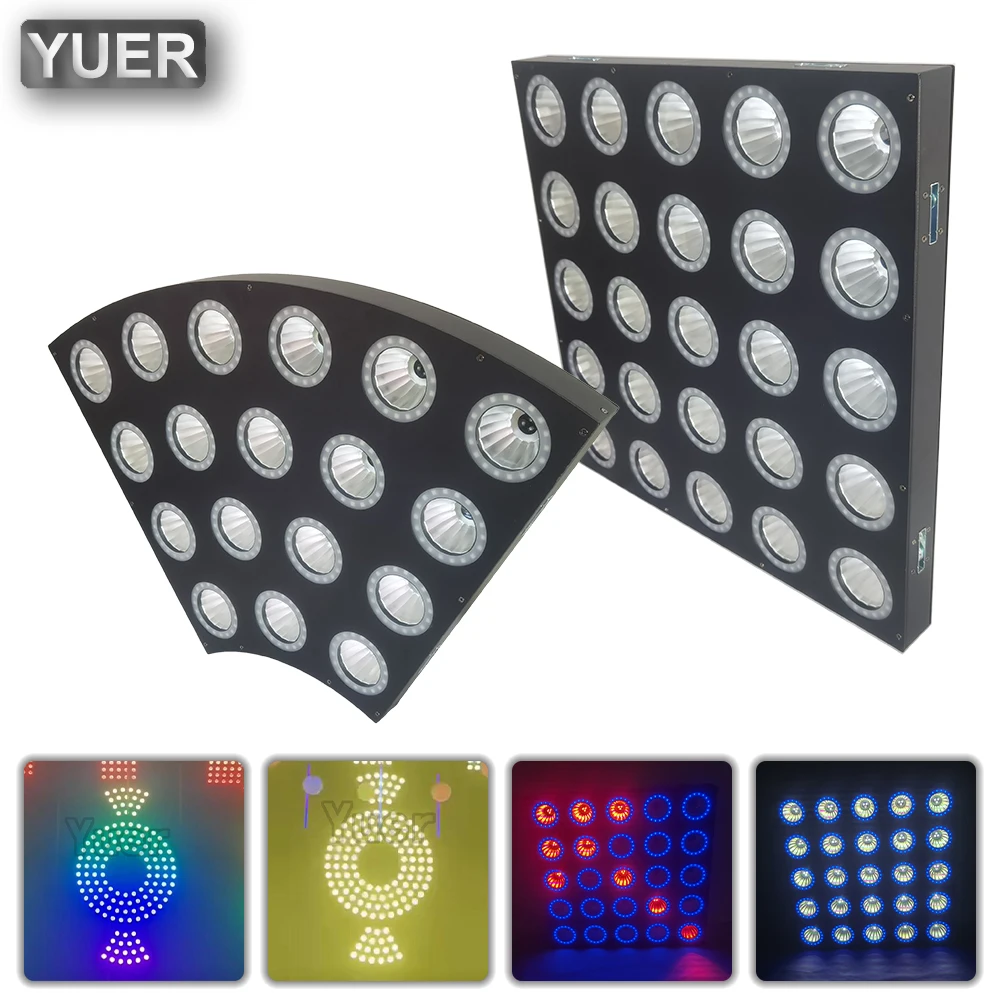 

Square Sector LED Matrix Lights Strobe Dyeing Effect Backlight DMX512 For DJ Disco Large Light Show Stage Wedding Bar Concert