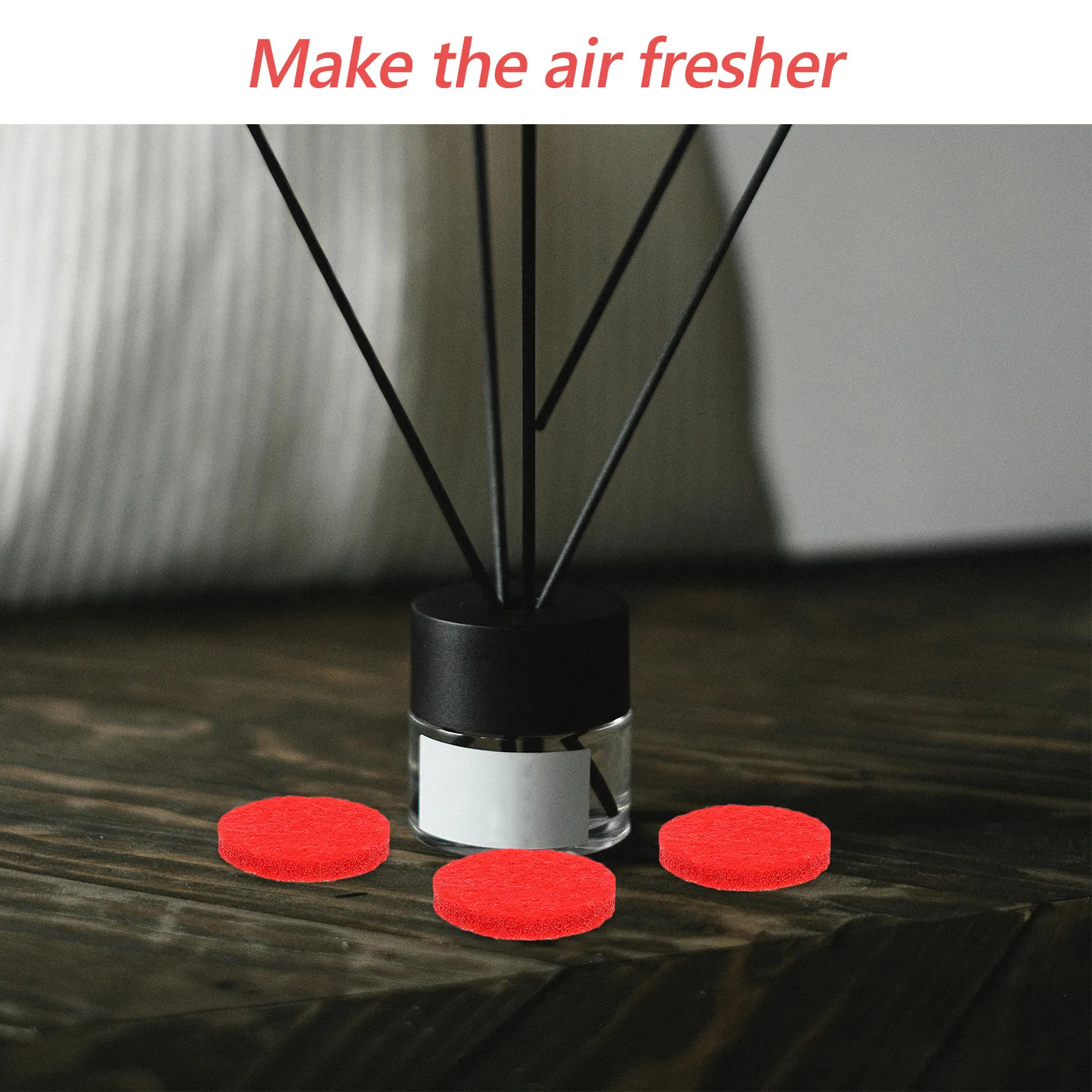 

100Pcs Cotton Aromatherapy Pads Round Mini Diffuser Pad Essential Oil Diffuser Locket Refill Scenting Pads Aroma Accessory