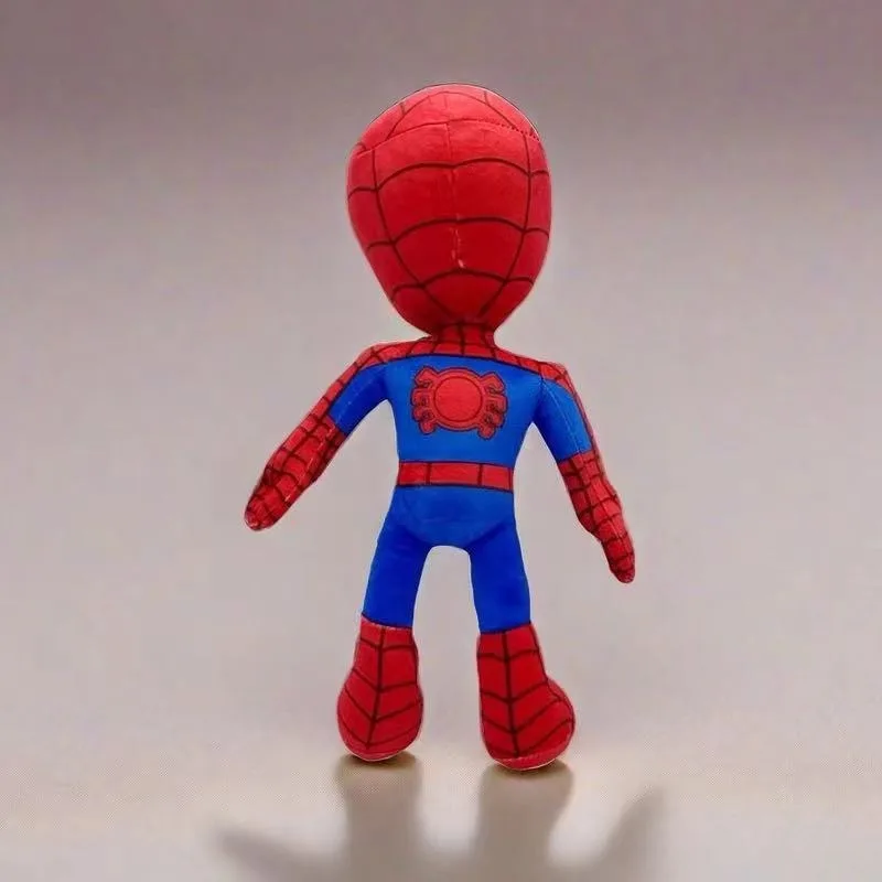 لعبة شخصية من سلسلة مارفل سبايدرمان اللطيفة المبتكرة من الرسوم المتحركة للبنين والبنات، لعبة محشوة ناعمة عصرية جديدة