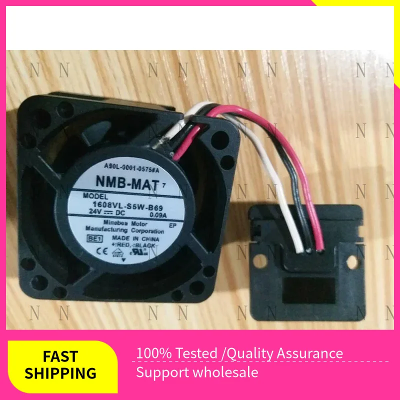 

YJJ Good Condition FOR Sanyo Cooling Fan 1608VL-S5W-B69 24V 0.09A 40*40*20mm