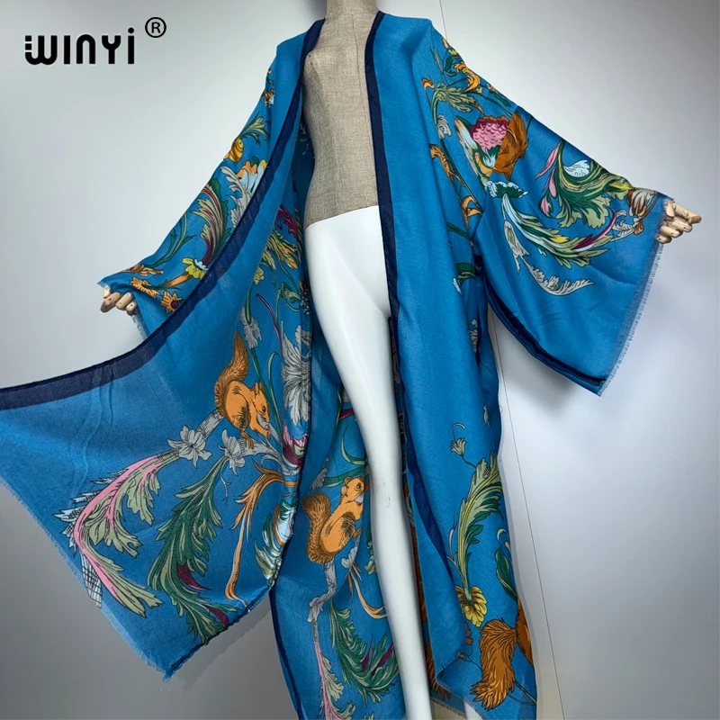 WINYI Africa boho kimono maxi  - Kaftan Women Boho review and price
