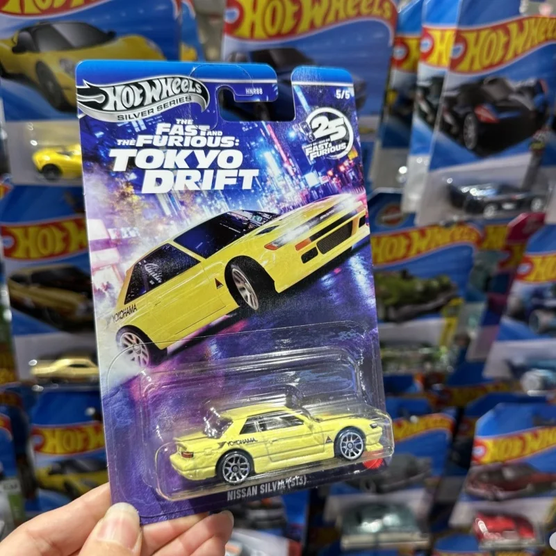 

Mattel Hot Wheels Fast & Furious M HNR88 Silver Series Набор Tokyo Drift Nissan Chevrolet масштаб 1/64 Коллекция литых моделей автомобилей