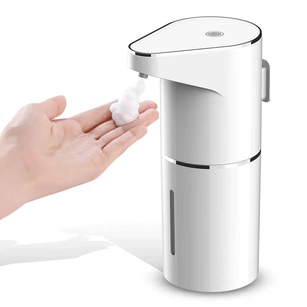 

Intelligent Sensor Multi-Speed Contact-Free Wall-Mounted Vertical Hand Sanitizer Bubble Machine Rechargeable Soap Dispenser
