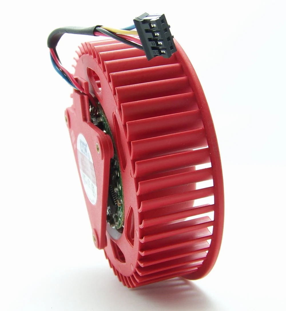 

Для AVC BASA0725R2U 12 В 1,20 А для ATI HD5870 HD5970 вентилятор видеокарты турбина
