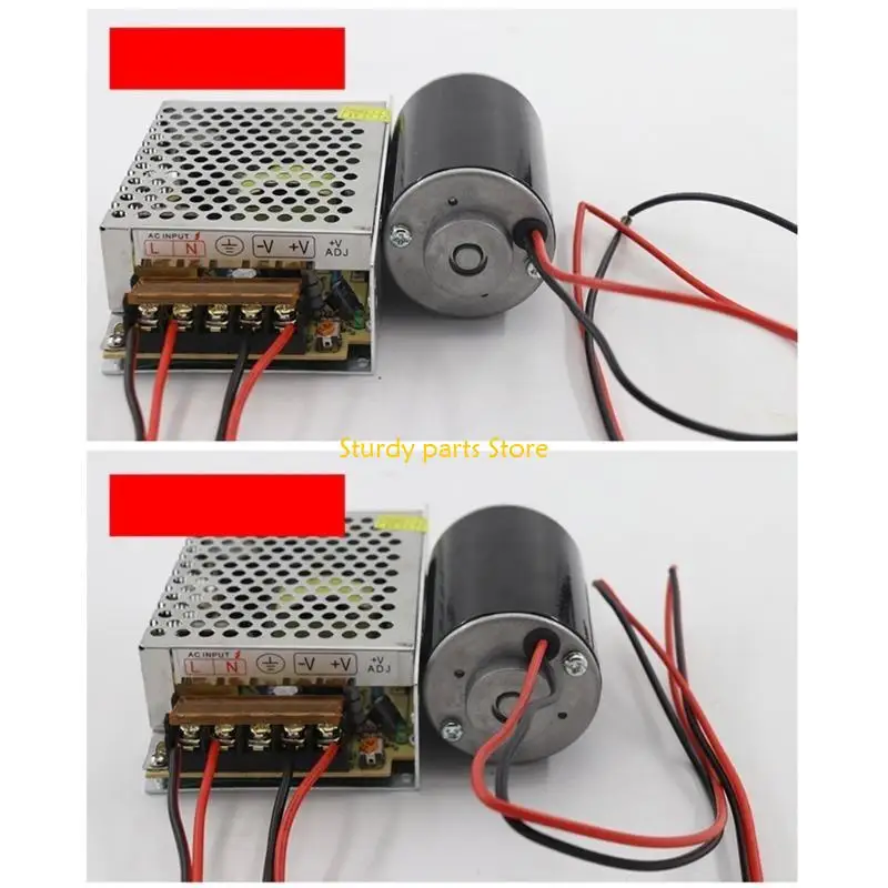 

97QC 30 Вт двигатель с постоянными магнитами и длительным сроком службы Генераторы DIY Essential 12 В