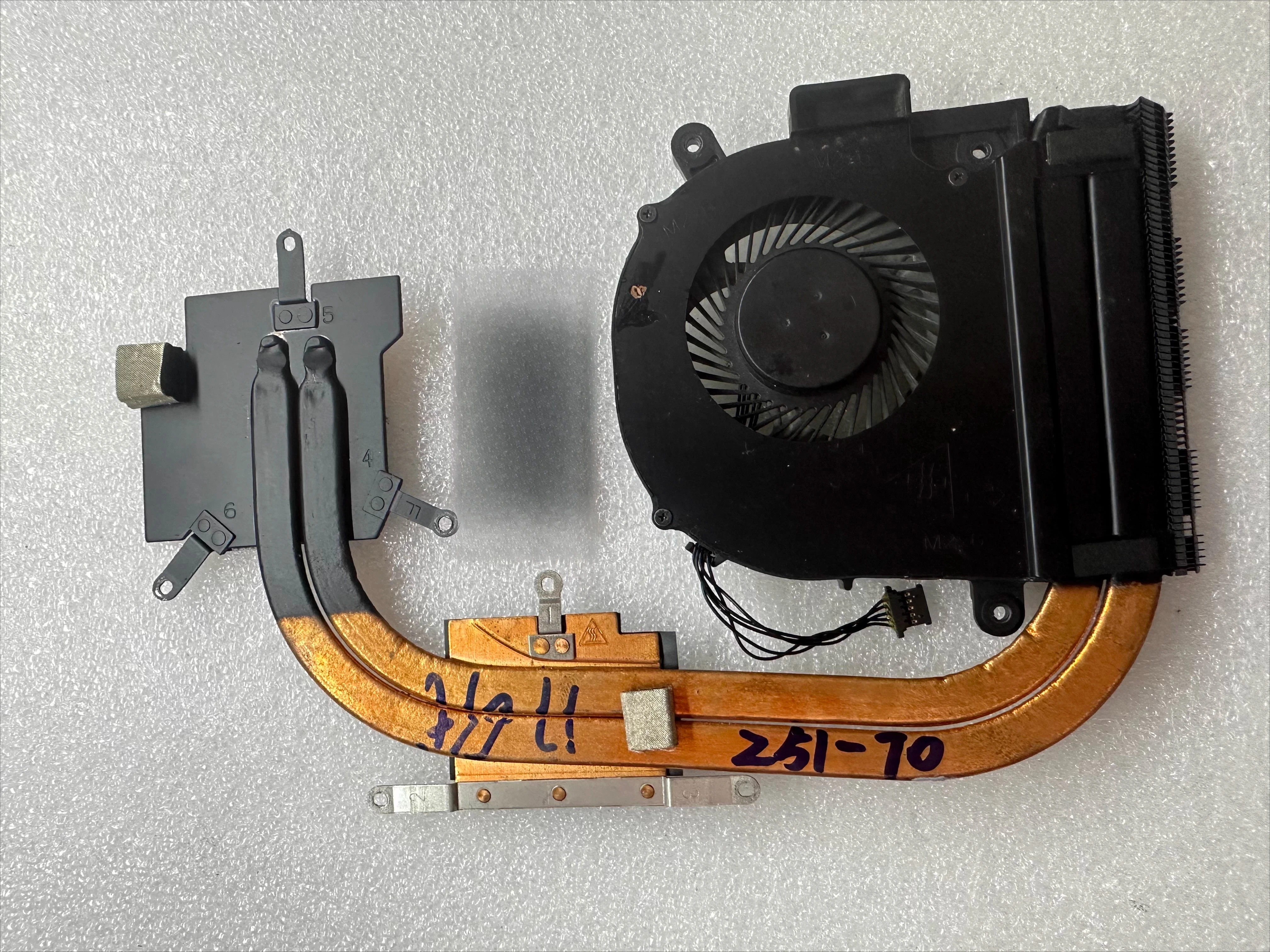 

For Lenovo Z51-70 Y50C V4000 CPU Heatsink Thermal Module Cooling Fan Full Set