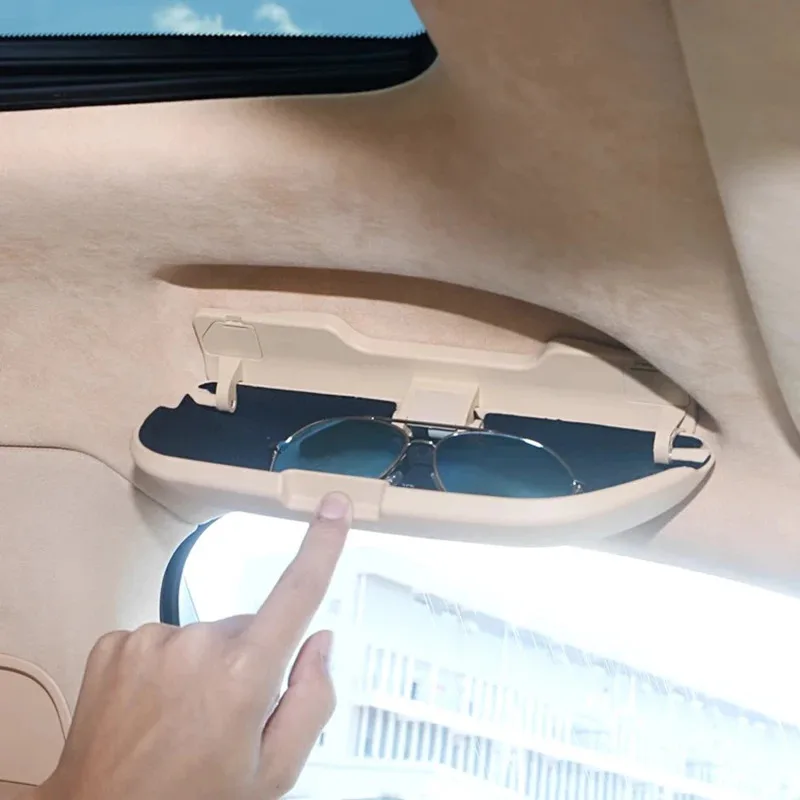 For Porsche Cayenne Panamera Macan Car Glasses Case Sunglasses Storage Box Left Driving Side Handle Holder Replacement