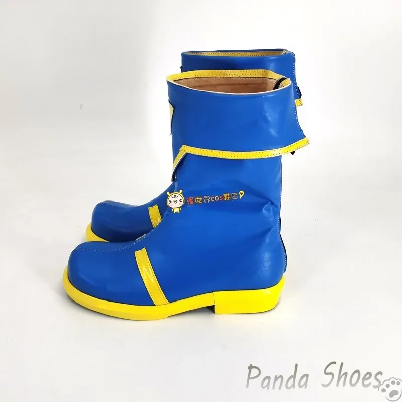 Sword Art Online Silica Cosplay Shoes Anime SAO Blue Cos Boots Comic Ayano Keiko Cosplay Costume Prop Shoes for Halloween Party