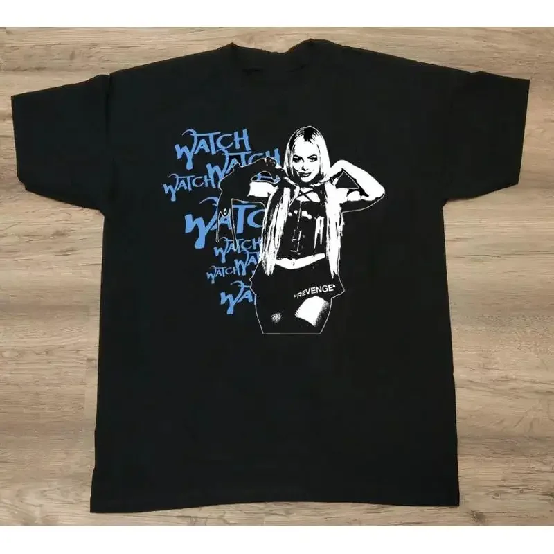 Liv Morgan Black T Shirt Cotton Full Size S 5Xl 7D1611