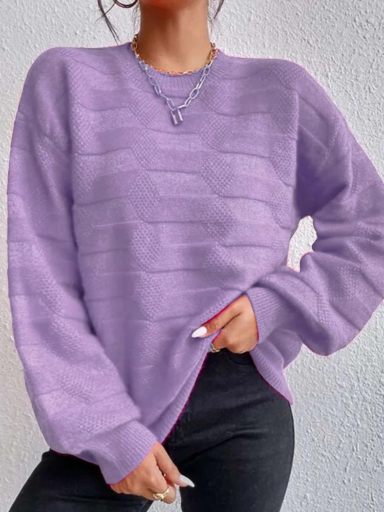 Herfst Winter Trui Vrouwen Mode Sweet Candy Color Gebreide Pullover Vrouw Casual O Hals Lange Mouw High Street Basic Trui