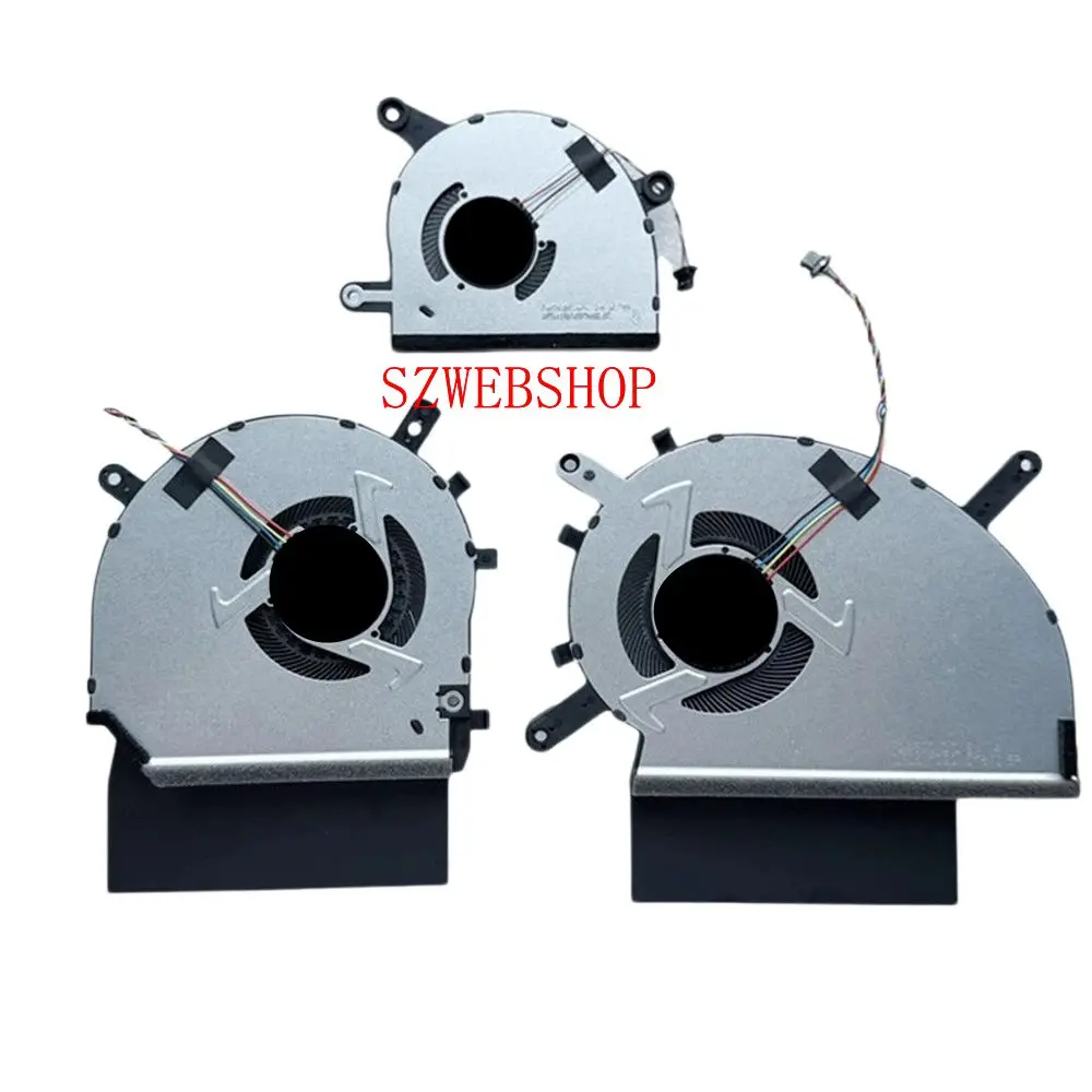 

Новый ноутбук для ASUS 9 Plus ROG Strix G16 G615 G635 Охлаждающий вентилятор для процессора и графического процессора Три вентилятора Охлаждающий вентилятор 5 В 12 В Yukim (734)