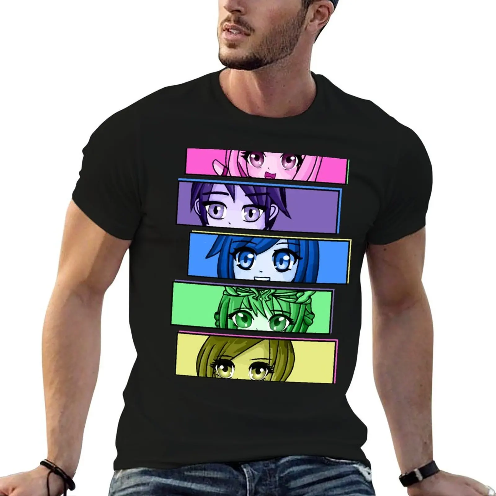 Aesthetic Funneh Krew T-Shirt cotton t shirt man anime tshirt man t shirt cotton T-shirt