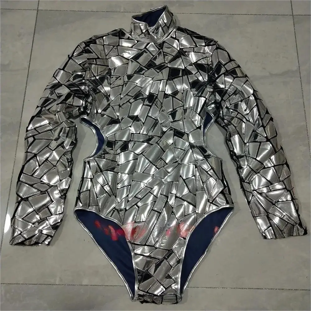 Body con cinturino ritagliato da donna, costume Gogo, ballerina femminile, body da danza jazz, festa in discoteca, performance sexy, abbigliamento da palcoscenico