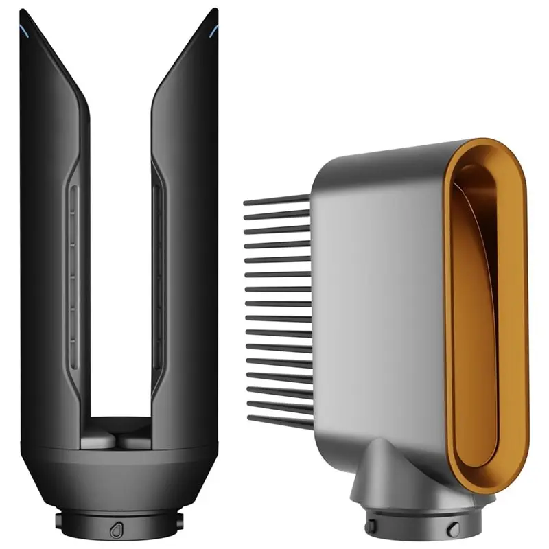 

A28F-For Dyson Airwrap HS01 HS05 HS08 Compatible Hair Straightener Wide Tooth Comb Nozzle Attachment Accessory Set
