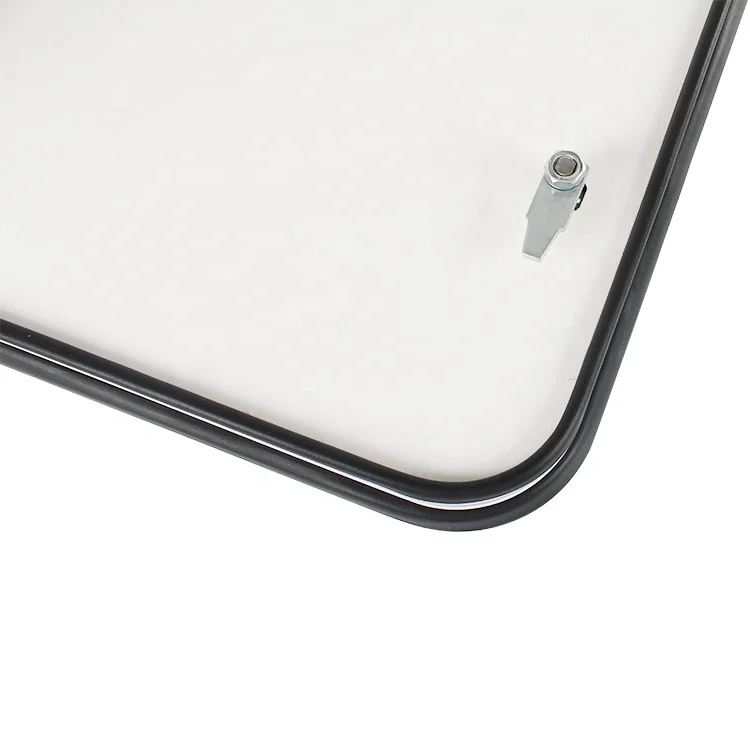 TYTXRV 800*450mm RV Luggage Door with Rounded Corners and Locks Caravan Exterior Aluminum Alloy Storage Hatch Door view 3