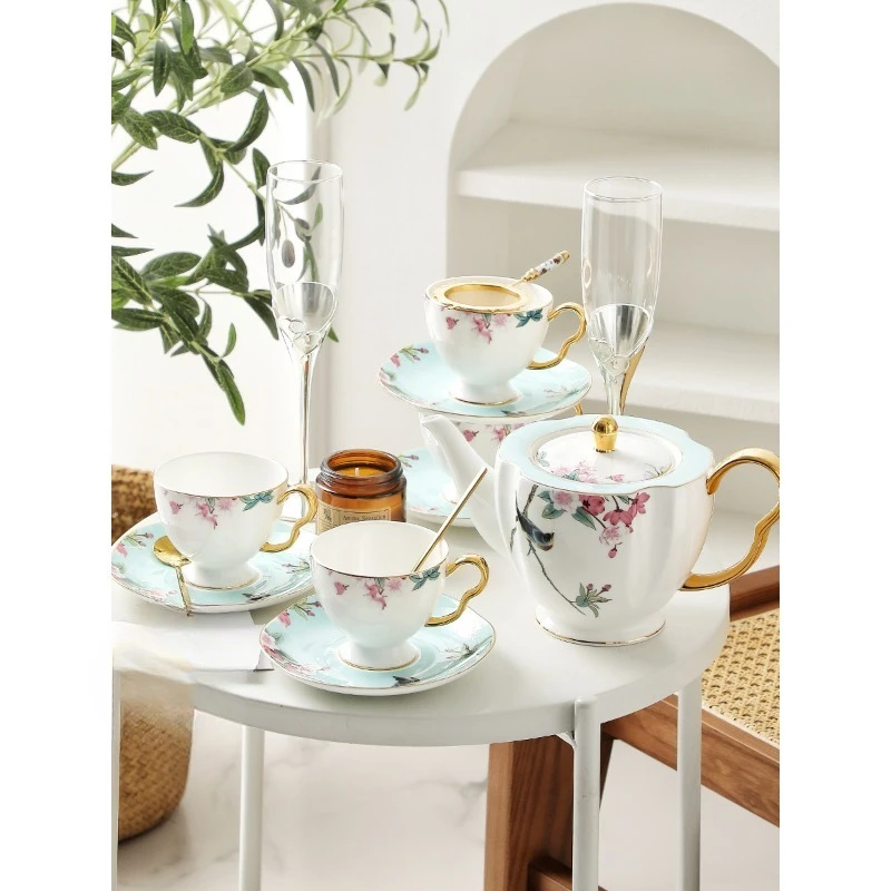 1 pot 4 cups saucer gift box coffee cup housewarming newlywed wedding