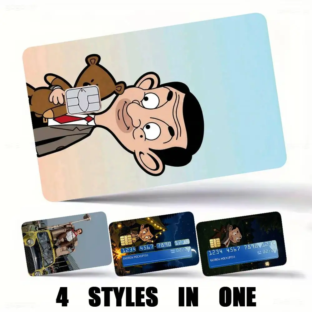 The Superstar Mr Bean-n High Definition Matte PVC Film Tape | For Credit Card, Debit Card Stickers & Gift Decoration