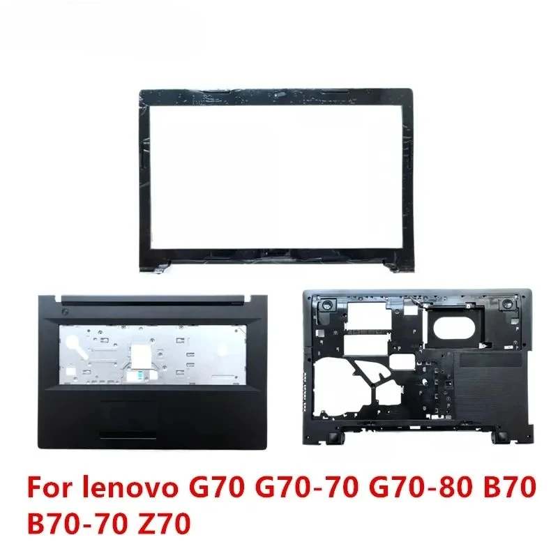 T New for lenovo G70 G70-70 G70-80 B70 B70-70 Z70 TOP COVER LCD Bezel  Palmrest Upper Case Bottom Case Cover