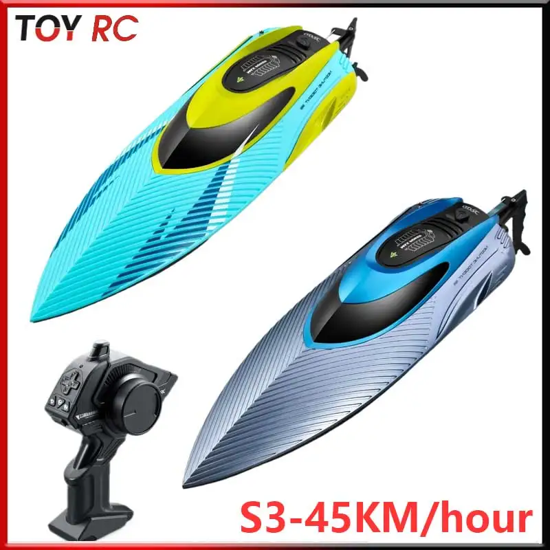 S3 High-Power Large Remote-Controlled Boat Water Large High-Speed Speedboat Charging Dynamic Ship Model Toy