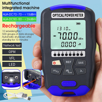 COMPTYCO AUA-DC70 Optical Power Meter -70~+10dBm 4 in 1 OPM Multifunction Fiber Network Cable Tester VFL 15-30MW(optional)