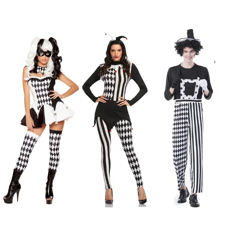 Cosdea-Costume d'Halloween Sexy Harley pour Femme Adulte, Joker, Lyus, Clown, Funny Naughty, Masplay Party, Py Play