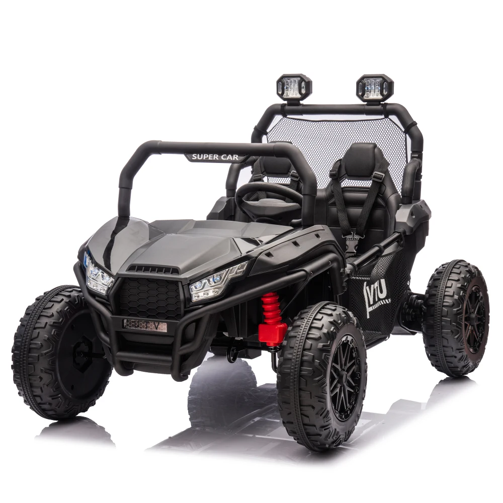 24V Two-seater Kids Ride On UTV W/Parents Control,400W Super Power,Four-wheel suspension,LED Light with Rear searchlight