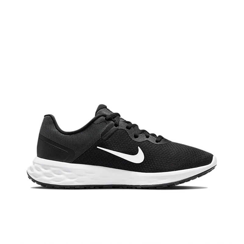 Nike-zapatillas Nike REVOLUTION 6 nn para correr para hombre, zapatos deportivos bajos antideslizantes, transpirables, color negro, DC3728-003