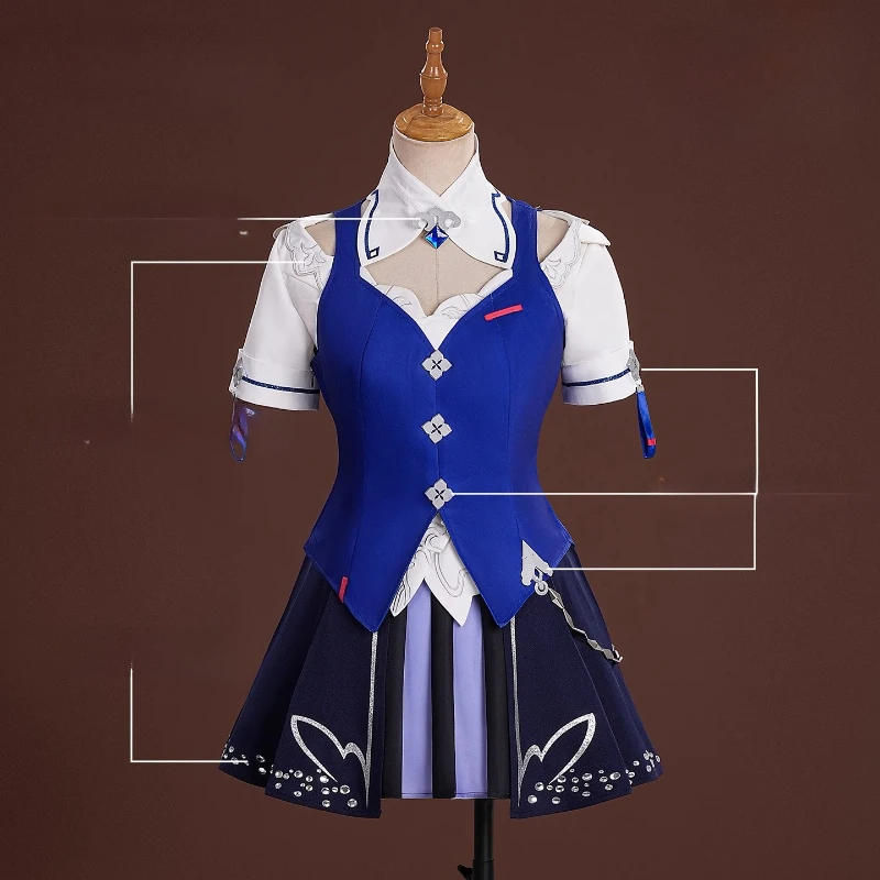 Honkai Impact 코스프레 의상 세트 소녀 JK 유니폼 할로윈 카니발 파티 정장 크리스마스 놀이 역할 의류 복장 여성용