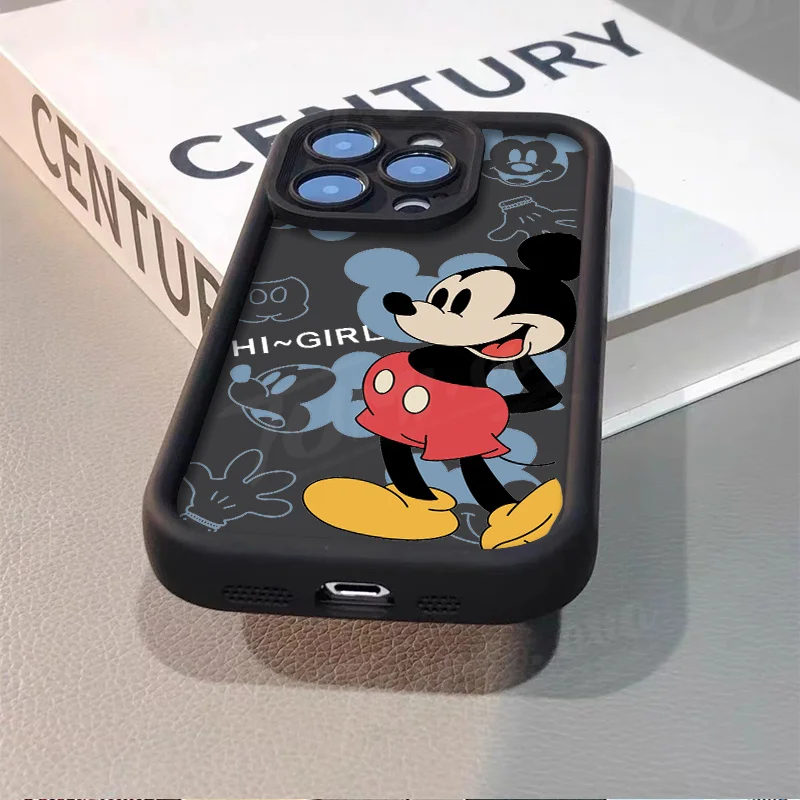 Disney Mickey Minnie Mouse Silicone Case for Samsung Galaxy A15 A05 A05S A55 A35 A25 A24 A13 A23 A12 A22 A32 A52 A52S A72 A11