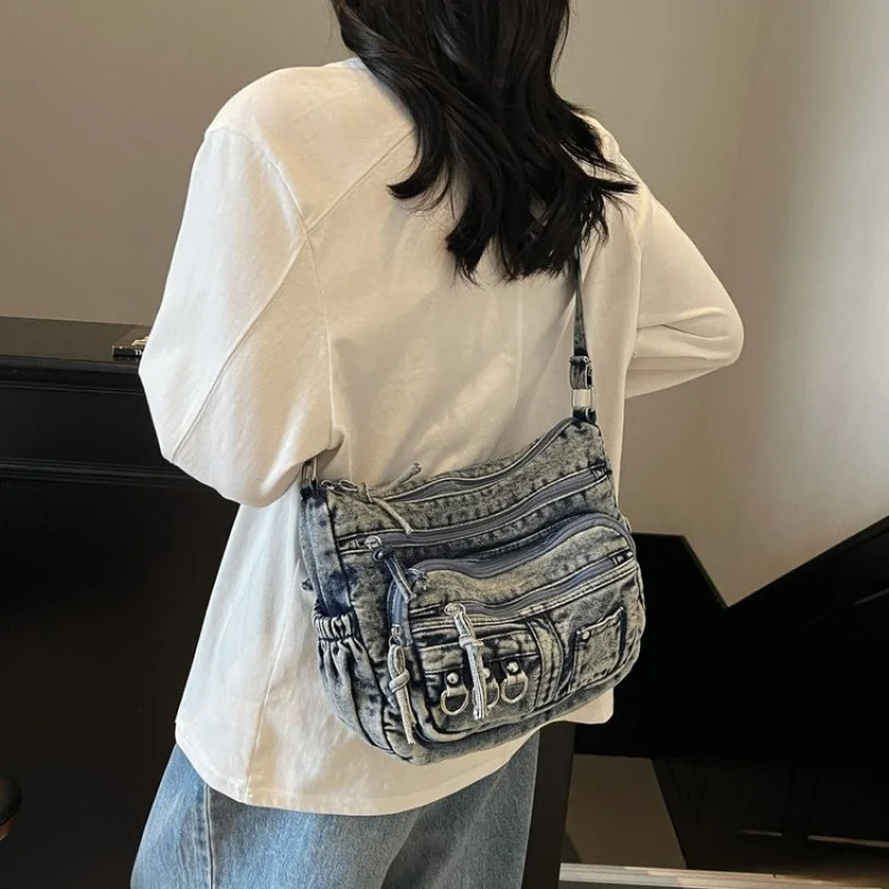 

Классическая дизайнерская женская большая сумка Кожаная сумка премиум-класса на плечо Элегантный повседневный кошелек через плечо