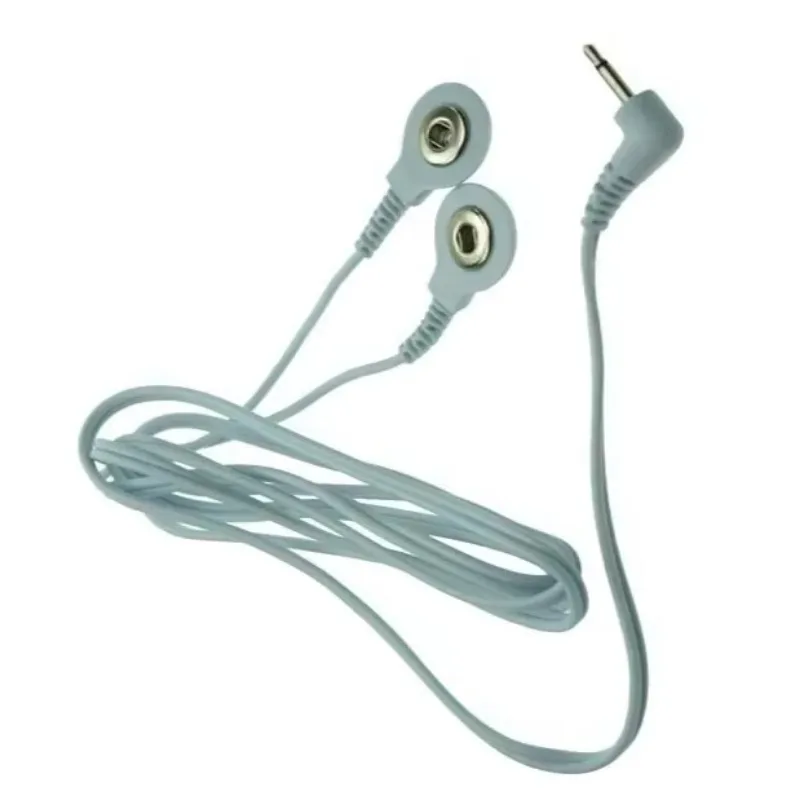 New Electric Shock Massage Medical Themed Toys Sex Toy Accessories Wires 2 Head Cable For Electro Penis Rings