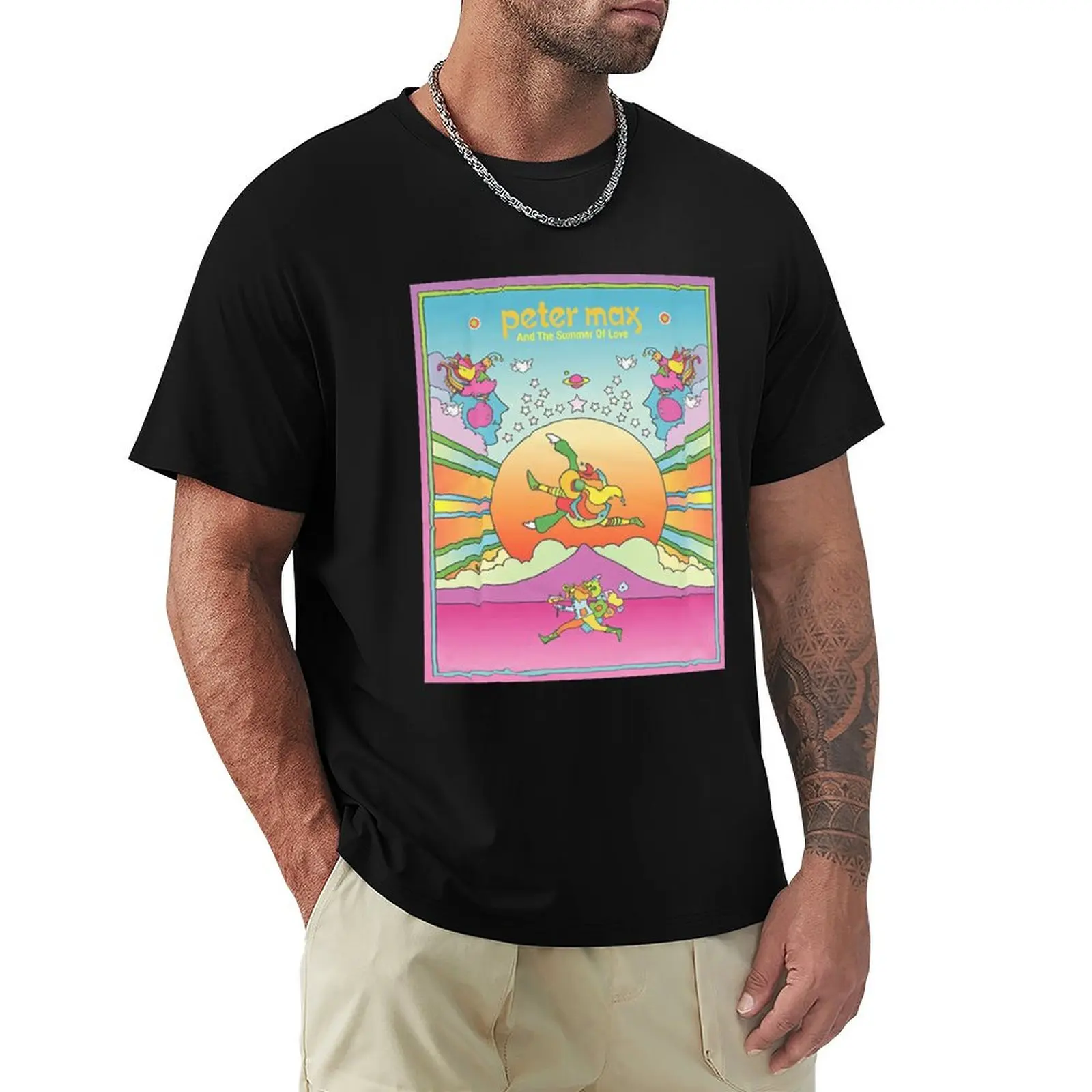 

Wrangler Peter Max Summer T-Shirt Summer Holiday Casual Tee