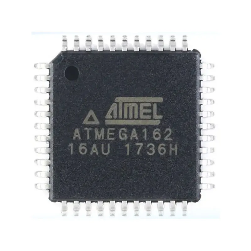 ATMEGA162 10pcs 100% Original ATMEGA162-16AU TQFP-44 8-bit Microcontrollers MCU 16kB Flash 0.5kB EEPROM 35 I/O Pins