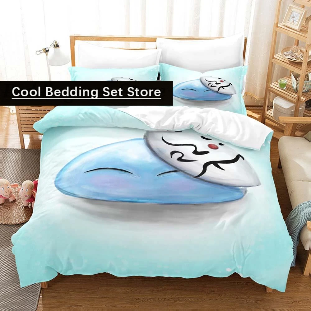 

That Time I Got Reincarnated as a Slime Bedding Set Single Twin Full Queen King Size Bed Set Aldult Kid comforter bedding sets