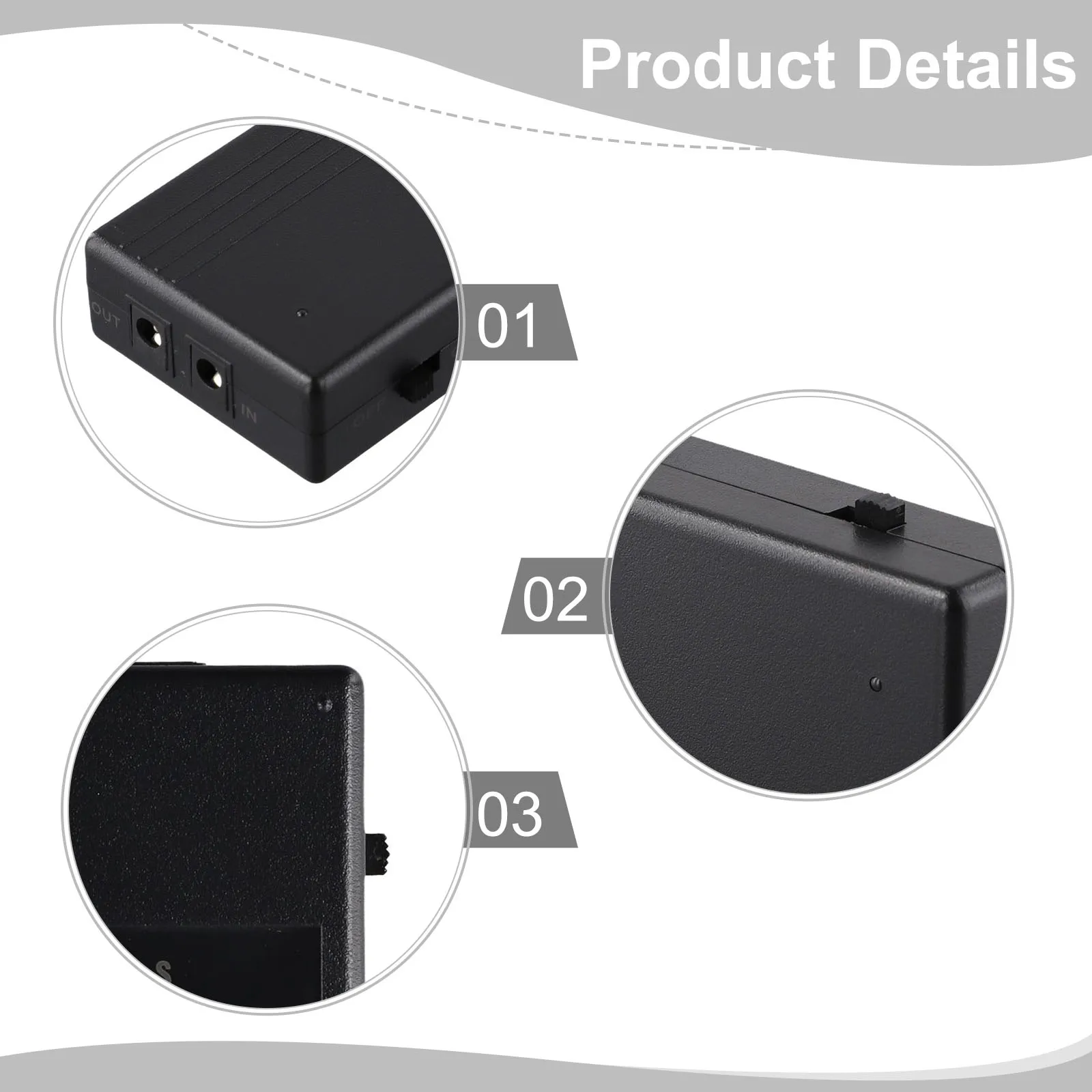 

Резервное питание 12В для камер, 7800 мАч, источник бесперебойного питания, решение для хранения энергии, литиевая батарея, портативный дизайн