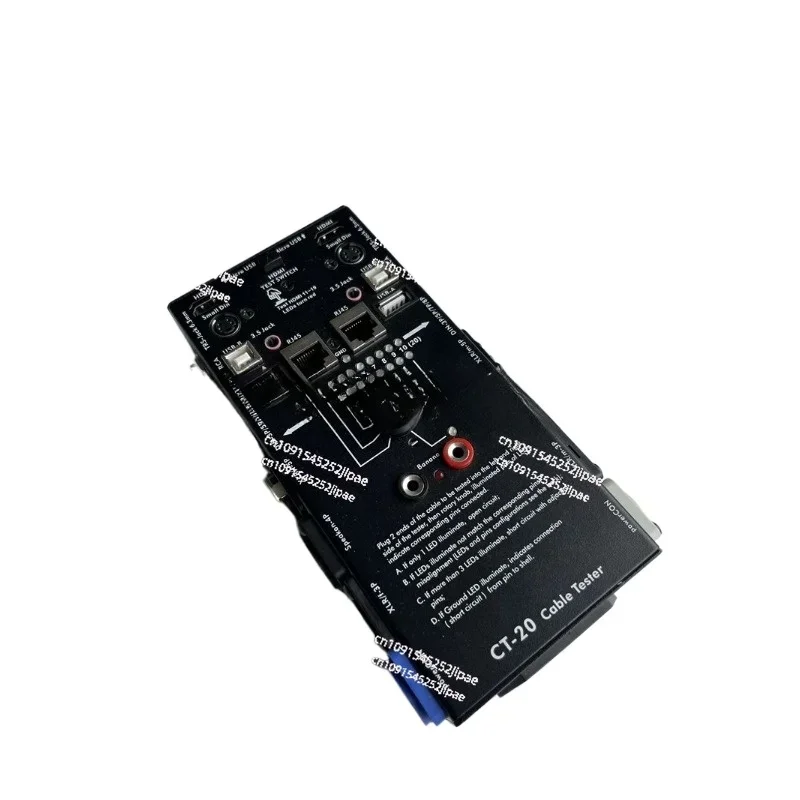 Lí Multifunction CT-20, Audio Cable, Lí Signal XLR, DlíNea Tester, Support 20 Types of Testing