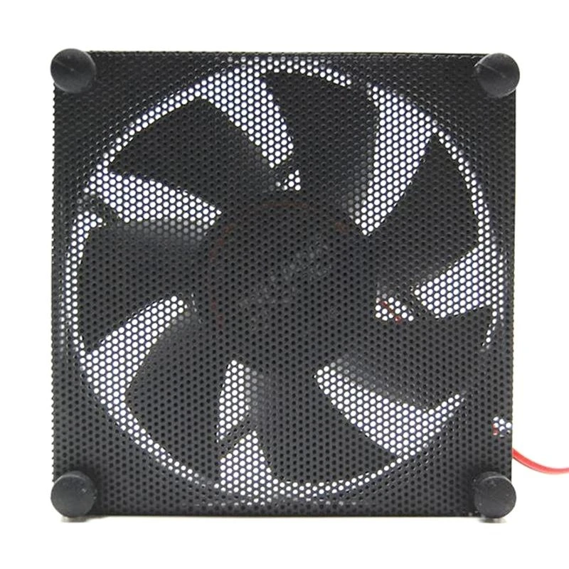 

5PCS PVC Fan Dust Filter PC Dustproof for Case Cuttable Computer Mesh Cover 12/14/9/8/7cm Black best sale