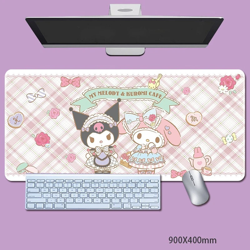 

Large Mouse Pad Kawaii Gamer PC Cabinet Gaming Keyboard Accessories Complete Office Desk Mat Anime Mats Mousepad Mice For Keyboa