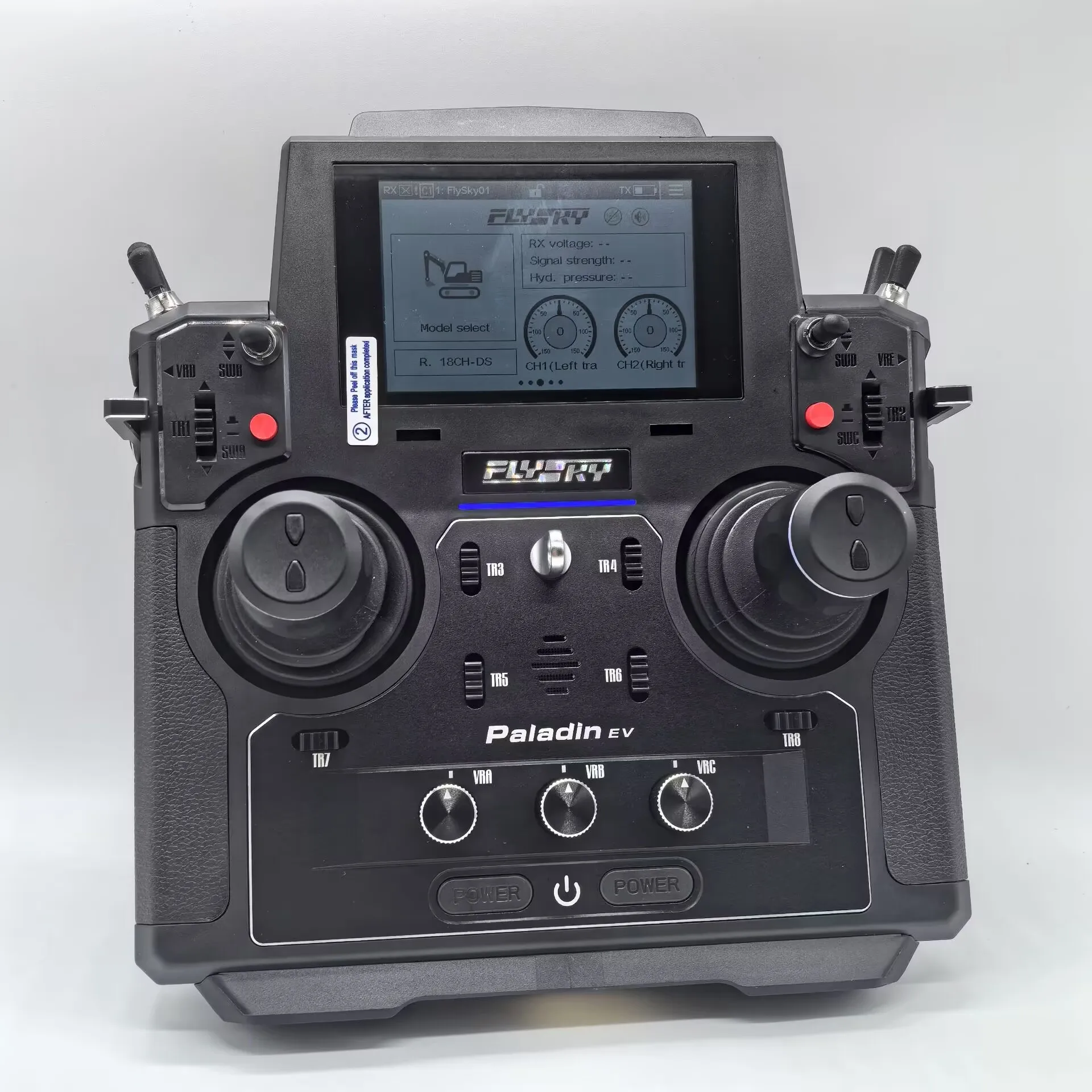 

Для радиоуправляемых моделей 1/14: PL18EV (18 каналов, разрешение 4096, диапазон 500 м), компактный FGR8B, точное управление.