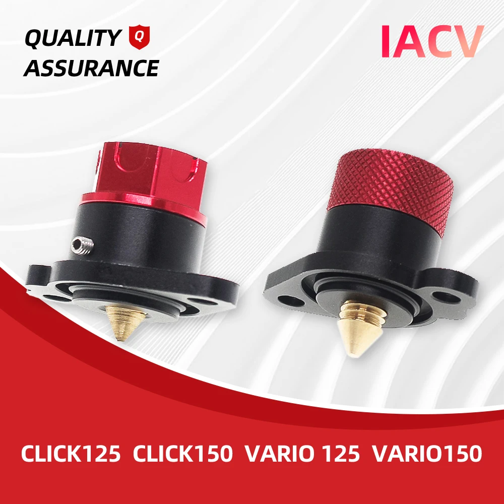 For Honda Click125 Click150 Vario125 Vario150 Beat FI Dio IACV ISC Solenoid Manual Idle Adjuster Throttle Body