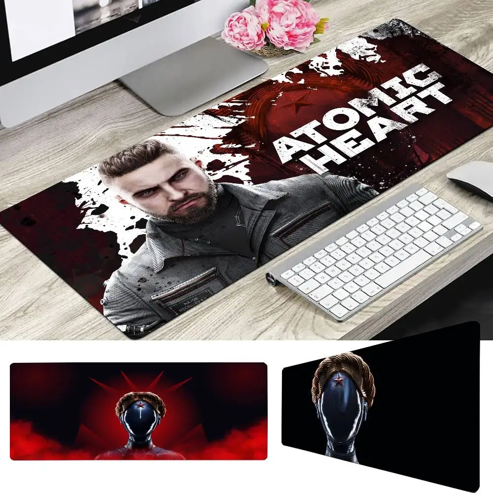 Game A-Atomic Heart Mousepad Non-slip Suitable For Office Computers Laptops E-sports Game Desk Mats XXL Keyboard
