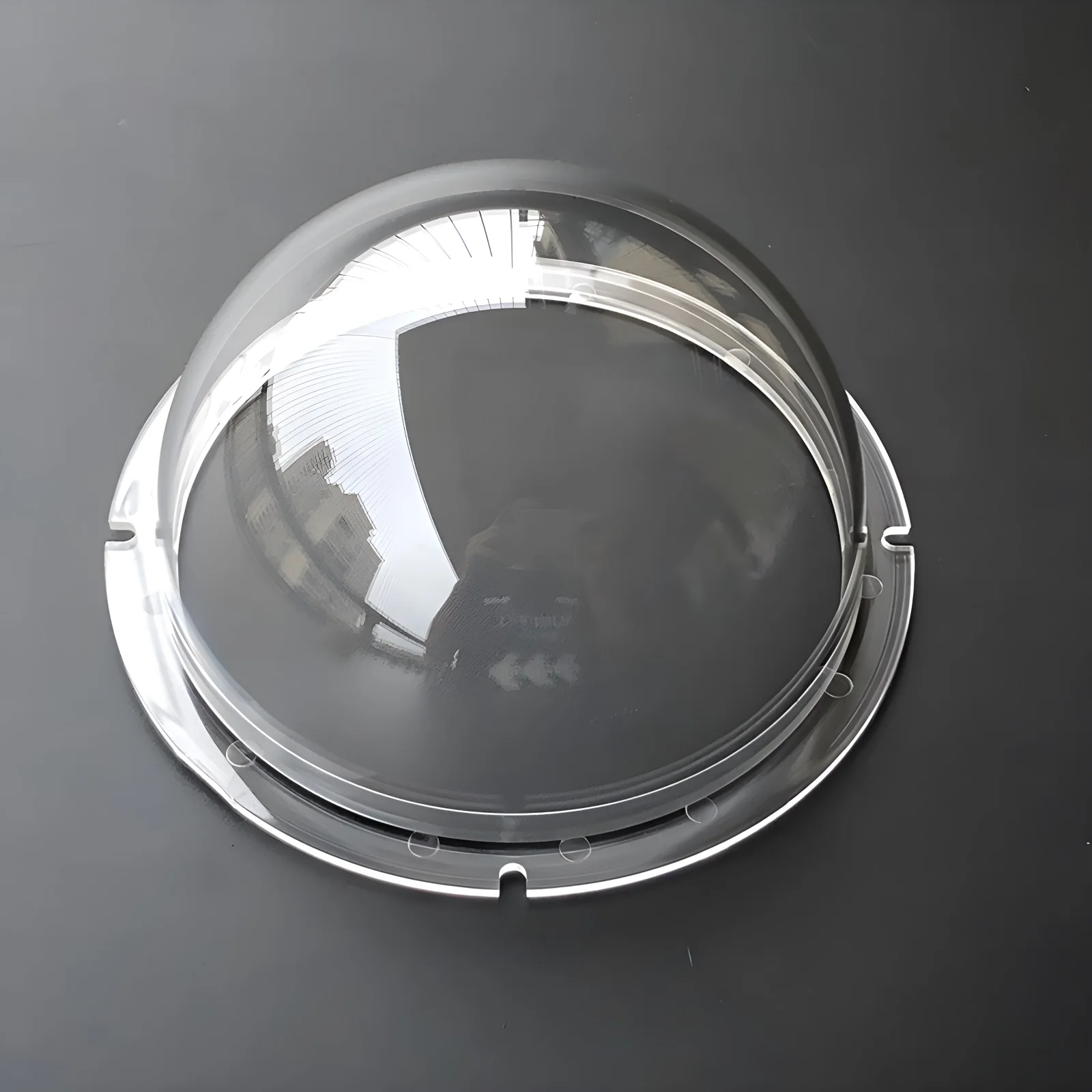 4 Inch Acrylic Clear Dome Shield Weatherproof Security Camera Protective Cover Outdoor Weatherproof Lens Cover Size 115x57mm