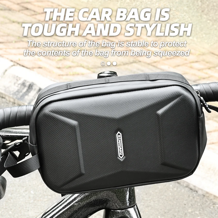 Bike Front Tube Bag Waterproof Storage Roll Bag Bicycle Handlebar Basket Pack Portable Large Capacity Cycling Accessory 2024