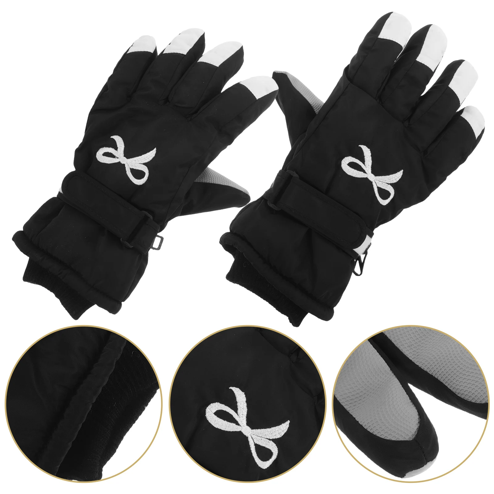 Winter Gloves Snowboarding Women Pink Ski Men Mountain Biking Warm Insulated Outdoor Sports Winter Riding Waterproof NonSlip