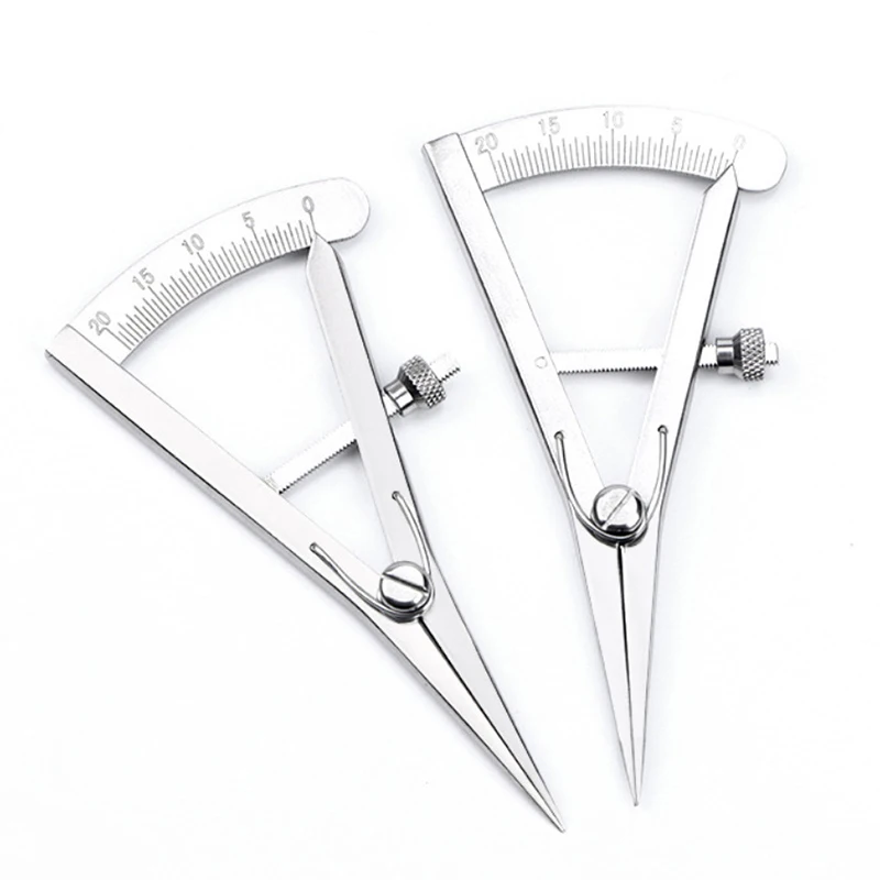 1PCS Double Eyelid Surgical Instrument Buried Thread Positioning Designer Ophthalmology Compass Ruler Measuring Tool Makeup Tool